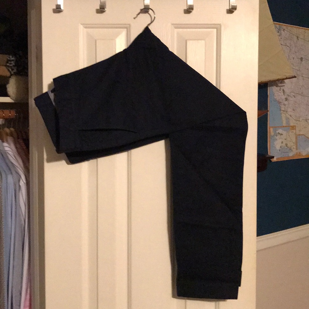 Dark blue khakis by GAP